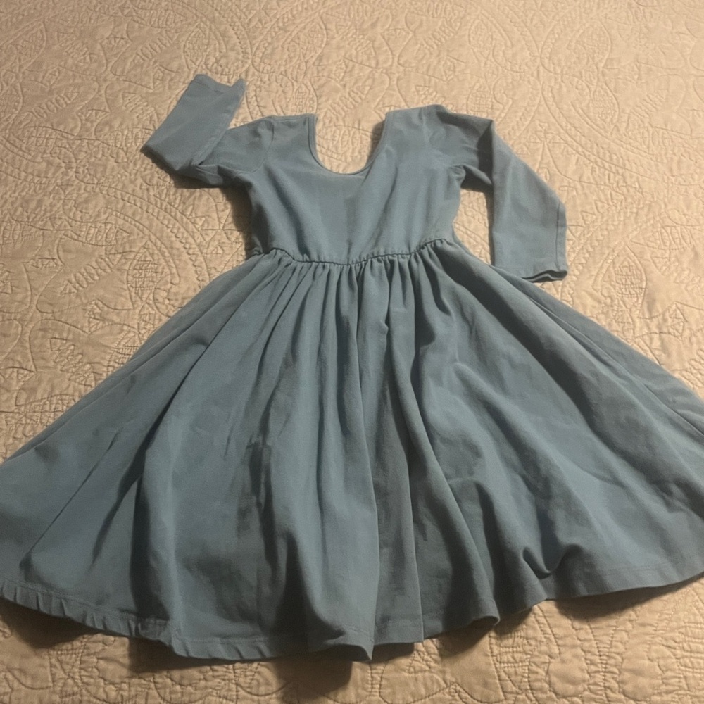 Alice + Ames Blue Long Sleeve Dress